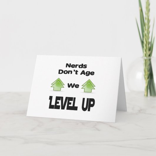 Nerds worden niet ouder, we stijgen kaart (Voorkant)