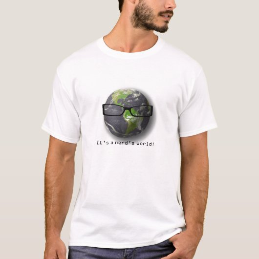 Nerd's World T-Shirt (Voorkant)