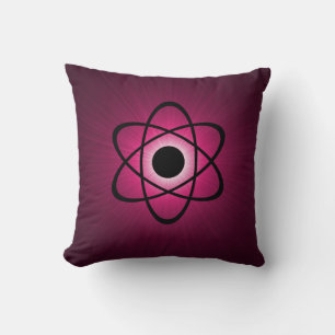 Nerdy Atomic Pillow, Roze Kussen