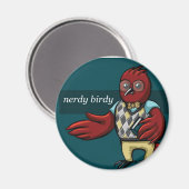 Nerdy Birdy Magneet (Voorkant / Achterkant)