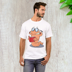 Nerdy Bookworm leest een boek T-shirt