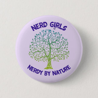 Nerdy by Natuur Button