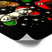 Nerdy Christmas Shirt For Boys Men, Xmas Gaming Co Poster (Hoek)