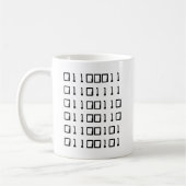 Nerdy Coffee Binary Koffiemok (Links)