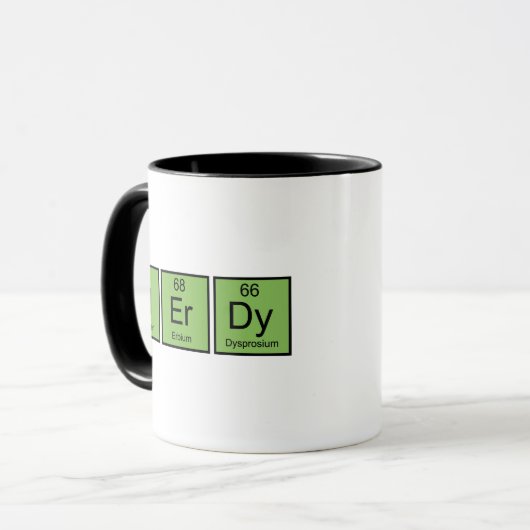 Nerdy Coffee Mug (Devant gauche)