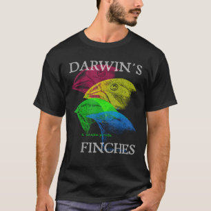 Nerdy Darwin s Vinken Evolutie Wetenschap Biologie T-shirt