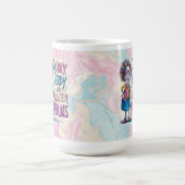 Nerdy Funny Women's Coffee Mug Koffiemok (Center)