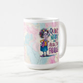 Nerdy Funny Women's Coffee Mug Koffiemok (Voorkant rechts)