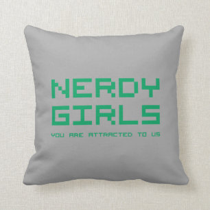 Nerdy Girls 2 Kussen