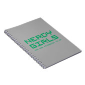 Nerdy Girls 2 Notitieboek (Rechterzijde)