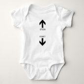 Nerdy *NIX programmeur Romper (Voorkant)