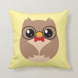 Nerdy Owl Kussen