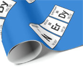 NErDy Periodieke Tabel Cadeaupapier (Rol Hoek)