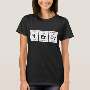 NErDy Periodieke Tabel T-shirt