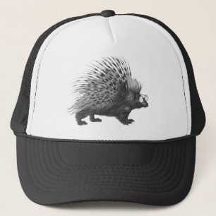Nerdy Porcupine Trucker Pet