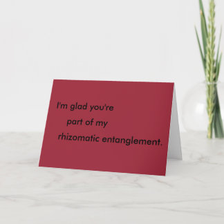Nerdy Valentijnsdag kaart
