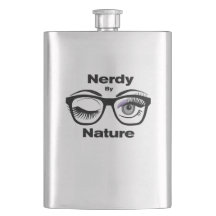 Nerdy van Natuur Funny Geek Design met bril