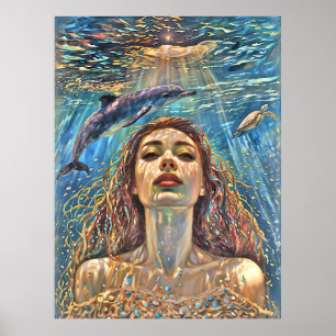 "Nerena" onder stille wateren Poster