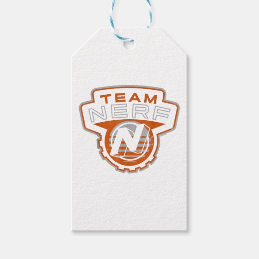 Nerf Team Nerf Logo Cadeaulabel (Voorkant)