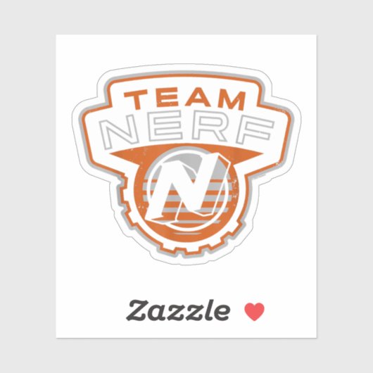 Nerf Team Nerf Logo Sticker (Vel)