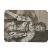 Nero Claudius Caesar Emperor van Rome 54-68 AD Magneet (Horizontaal)