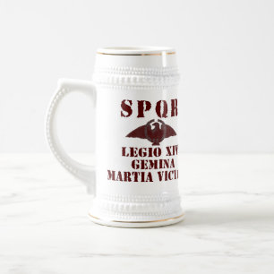 Nero's veertiende 'Mars Victorious' Roman Legion S Bierpul
