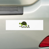 nertschildpad bumpersticker (Op auto)