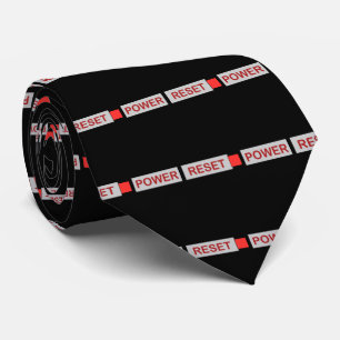 NES Nintendo Style Stropdas Power Up Reset