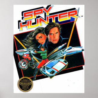 NES Spy Hunter Poster