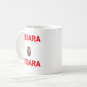 NESARA GESARA Globe Mug - Conception de la liberté (Devant gauche)