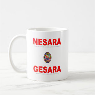 NESARA GESARA Globe Mug - Conception de la liberté