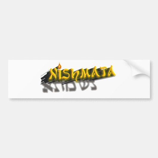Neshamah Bumpersticker (Voorkant)