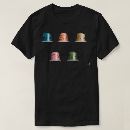 Nespressocapsules T-shirt (Design voorkant)