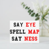 Ness de la carte des yeux (Debout devant)