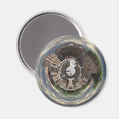 Nessebar Ruin Planète Magnet (Recto/Verso)