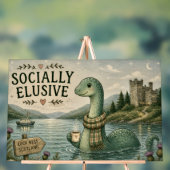 Nessie Cryptide Confortable Élusive Socialement Lo (Neutre)