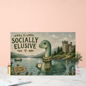 Nessie Cryptide Confortable Élusive Socialement Lo (Mariage)