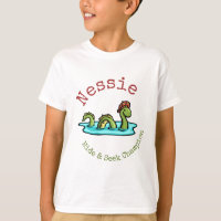 Nessie, de Loch Ness Monster, Huid & Seek Champ