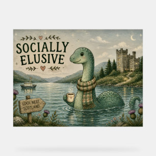 Nessie insaisissable socialement Cryptide cosy Loc
