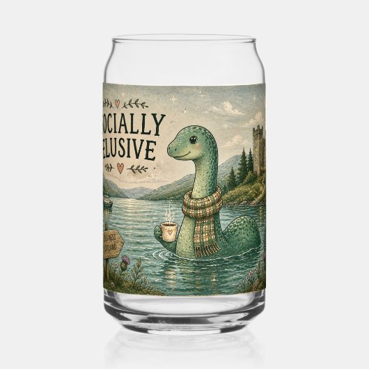 Nessie insaisissable socialement Cryptide cosy Loc (Recto)
