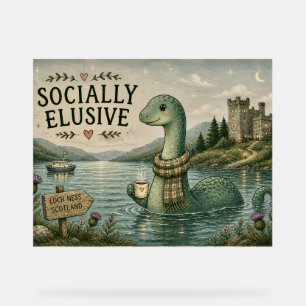 Nessie insaisissable socialement Cryptide cosy Loc