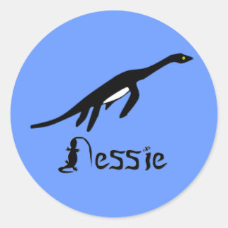 Nessie Ronde Sticker