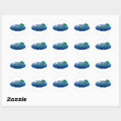 Nessie Ronde Sticker (Vel)