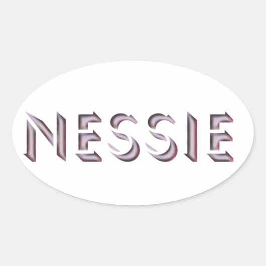 Nessie sticker (Voorkant)