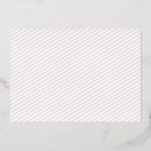 N'est-elle pas belle Rose Faire-part de naissance (Verso)