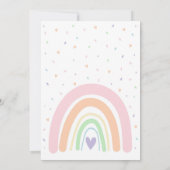 N'est-elle pas géniale 1er anniversaire Invitation (Dos)