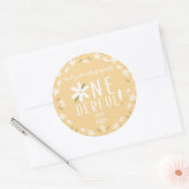 N'est-elle pas géniale 1er B-Day Stickers Merci (Enveloppe)