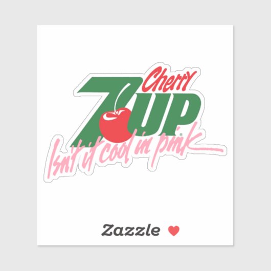 N'est-il pas Cool dans le logo rose Sticker (Feuille)