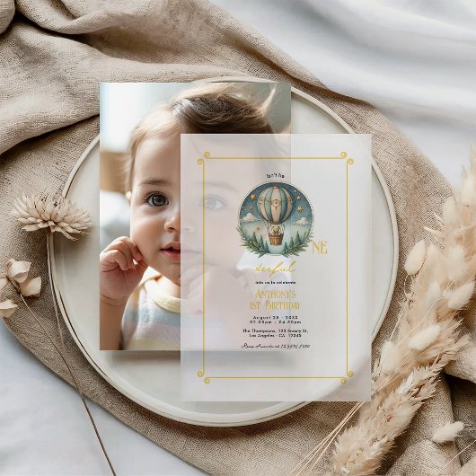 N'est-il pas UNtel ? Invitation Anniversaire sur V
