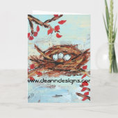 nest kaart (Achterkant)